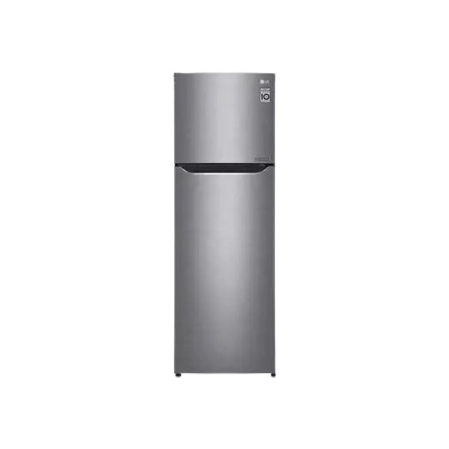 Refrigerador LG No Frost 10 Pies³ Top Freezer Smart Inverter Smart Diagnosis Color Plateado