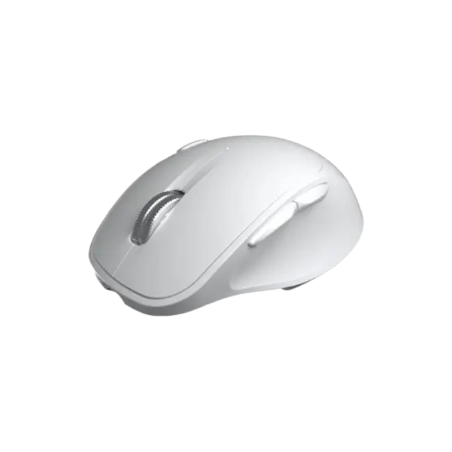 Klip Xtreme - Mouse - 2.4 GHz / Bluetooth 5.0 - Wireless - Cool white - Dual mode White