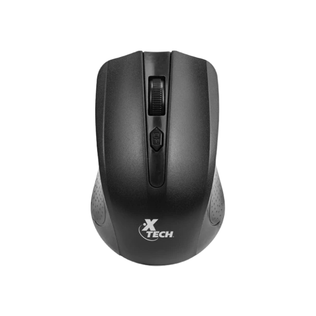 Xtech - Mouse - 2.4 GHz - Wireless - All black - 1600 dpi XTM-310BK