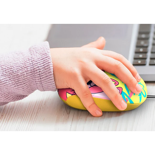 Xtech - XTM-D406ST-YL - Mouse - USB - Wired - Disney Stich Yellow