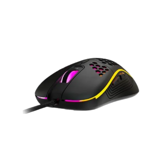 Xtech - XTM-620 - Mouse - USB - Wired - Black - Gaming 7 button Honeycomb