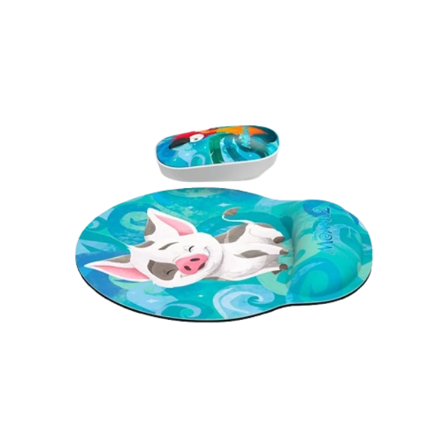Xtech - XTM-DKT4MO - Mouse and mouse pad kit - 2.4 GHz - Wireless - Moana 2 KT4MO - Disney Moana 2 Pua and Hei Hei