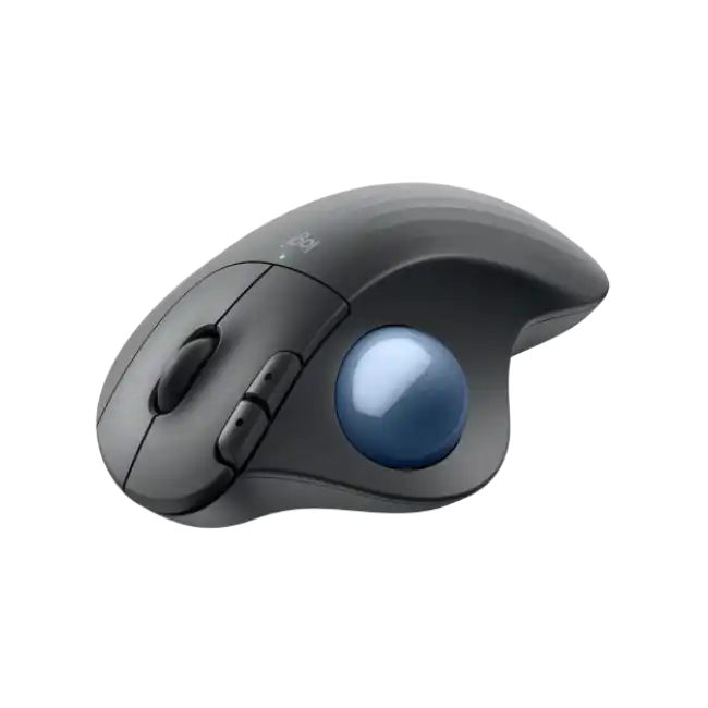 Logitech Ergo M575S Series - Mouse - Graphite+Blue Ball Bt