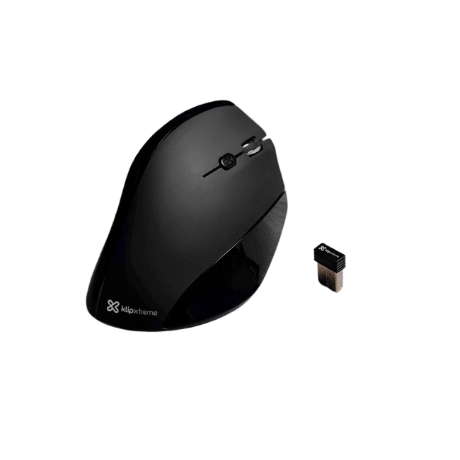 Klip Xtreme - Mouse - 2.4 GHz / Bluetooth - Wireless - Trimode