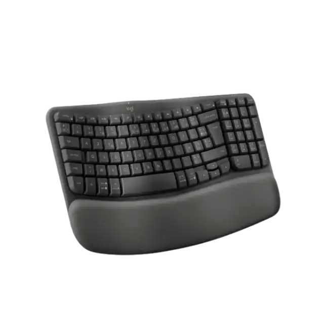 Logitech - Keyboard - Wave keys - Spanish - Graphite