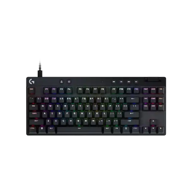 Logitech PRO X TKL RAPID - Keyboard - Wired - USB-C - Black-1