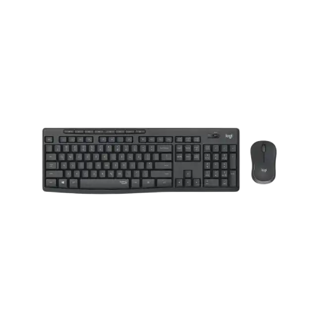 Logitech MK295 Silent - Juego de teclado y ratón - inalámbrico - 2.4 GHz - Black-1