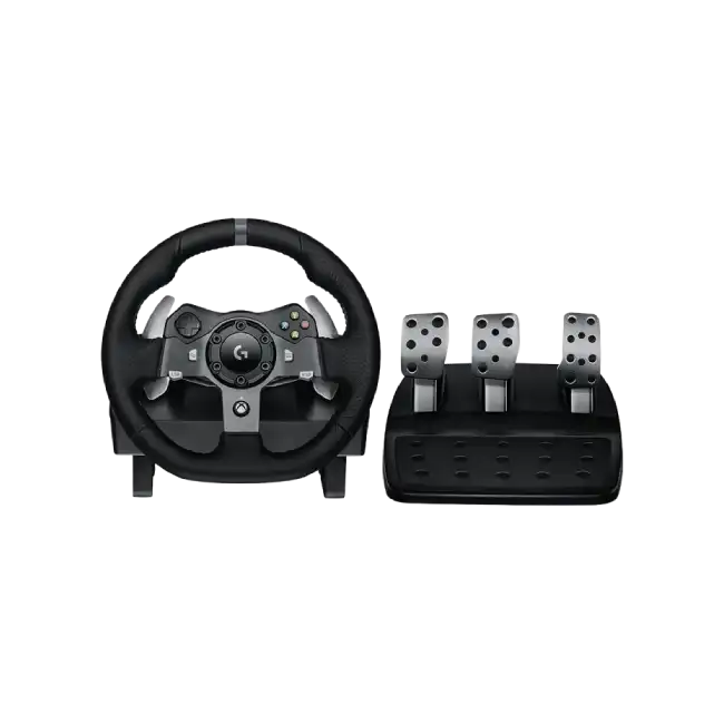 Logitech G920 Driving Force - Juego de volante y pedales - cableado - para PC, Microsoft Xbox One