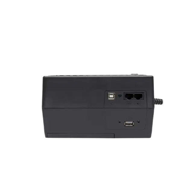 UPS TrippLite 650VA 330W Desktop Battery Back Up Compact 120V Standby USB- UPS - CA 120 V-1