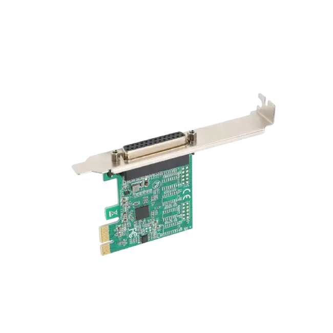 StarTech.com Tarjeta PCIe con Puerto Serie y Paralelo - Tarjeta PCI Express Combo con 1 Puerto DB25 Paralelo y 1 Puerto DB9 RS232 Serie - Tarjeta de Expansión Serial y Paralelo - para Impresora LPT1 (PEX1S1P950) - Adaptador paralelo / serial - PCIe 2.0 pe