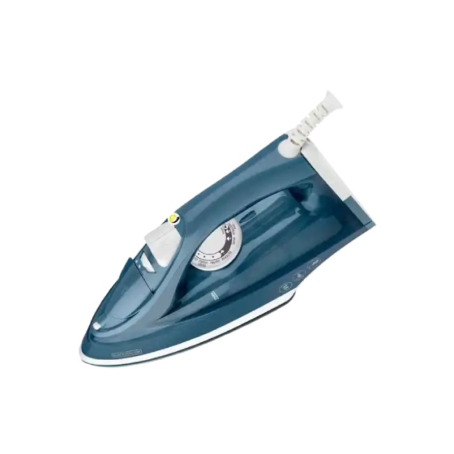 Plancha de Ropa Black+Decker IRBD300 de Vapor Color Azul