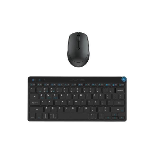 Teclado y Mouse JLAB KMGOBUNDLE4 Inalambrico GO Color Negro