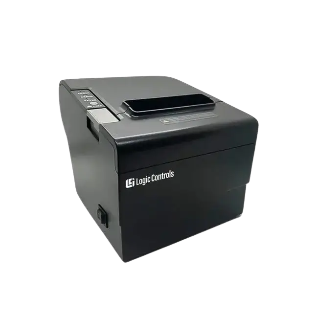 Impresora Termica Logic Controls LR2000E Rollo 7.95 CM 180x180ppp Hasta 250 mm/segundo USB LAN Serial Con Cortadora