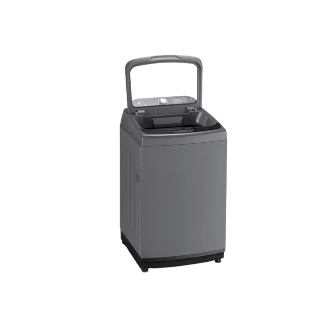 Lavadora Indurama LRI-19DGR Automatica 19KG Tapa de Vidrio Tecnologia Anti-Enredo Color Gris
