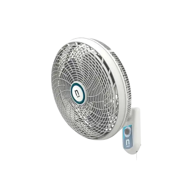 Ventilador de Pared Navia M016P con 3 Velocidades 18" Color Blanco