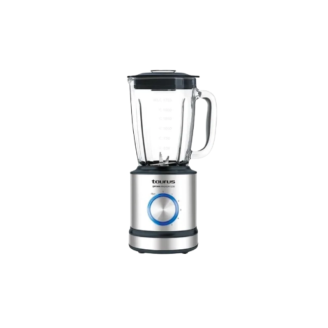Licuadora Taurus Optima Magnum 1200 1.75 Litros 1200W Vaso de Vidrio 5 Velocidades