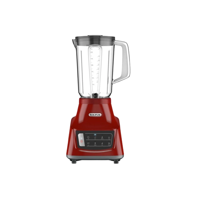 Licuadora Taurus Grandeur Touch 1.5 Litros 6 Programas + Turbo + Pulso 600W Vaso de Vidrio