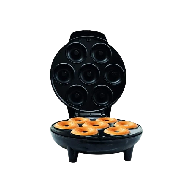 Maquina Para Donas Taurus 1200W Capacidad para 7 Unidades Facil y Rapido Antiadherente