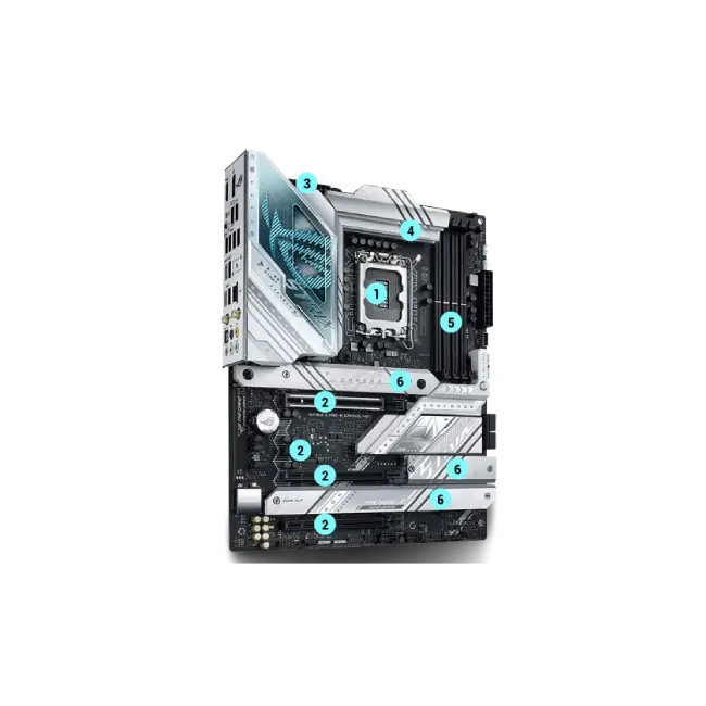 ROG - ROG STRIX Z790-A GAMING WIFI II - Motherboard - LGA 1700