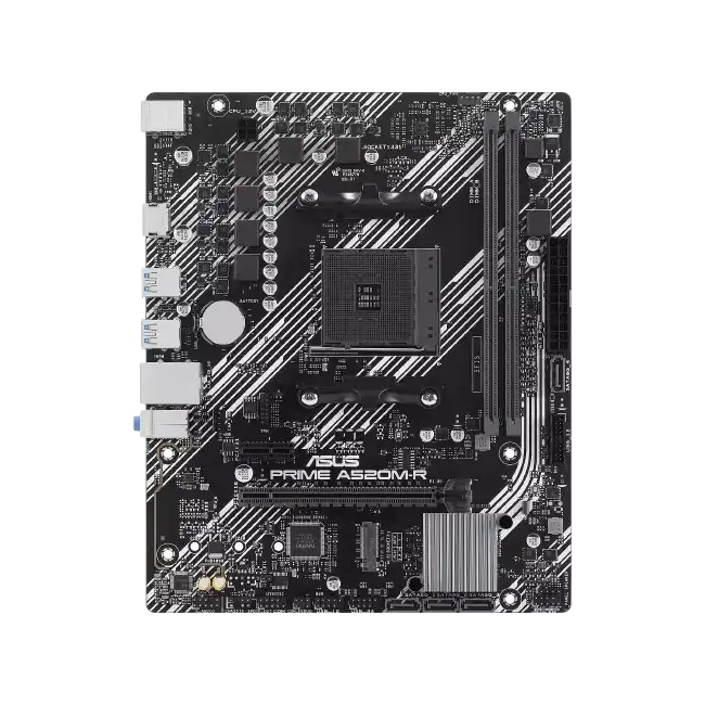 ASUS PRIME A520M-K - Placa base - micro ATX - Socket AM4 - AMD A520 Chipset - USB 3.2 Gen 1 - Gigabit LAN - Tarjeta gráfica (CPU necesaria) - HD Audio (8-canales)