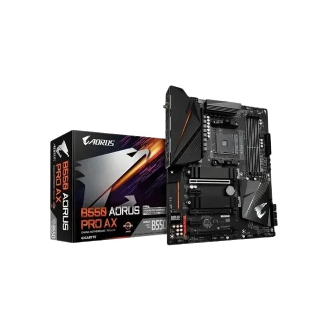 AORUS - Motherboard - ATX - Socket AM4 - AMD B550A - para Ryzen 5 / para Ryzen 3 - None-1