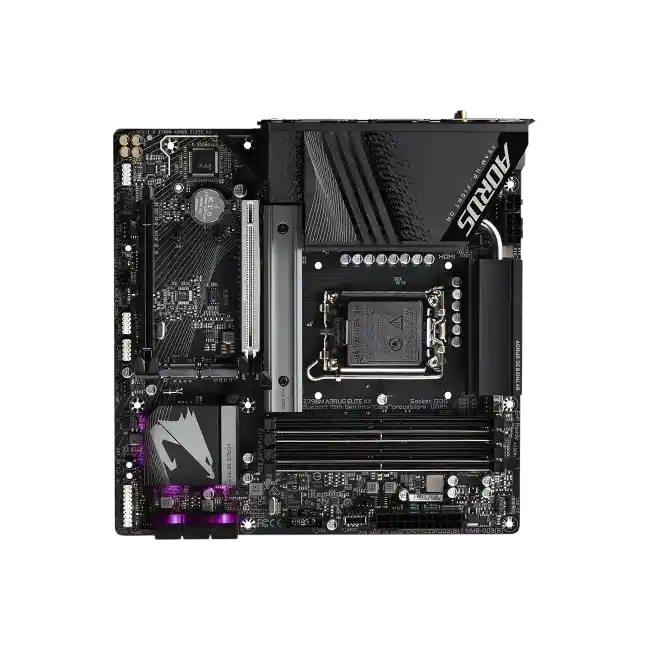 AORUS - Motherboard - Micro ATX - LGA1700 Socket - Intel Z790 - para Celeron / para Pentium Gold / para Core i3 / para Core i5 / para Core i7 / para Core i9 - Intel HD Graphics - None