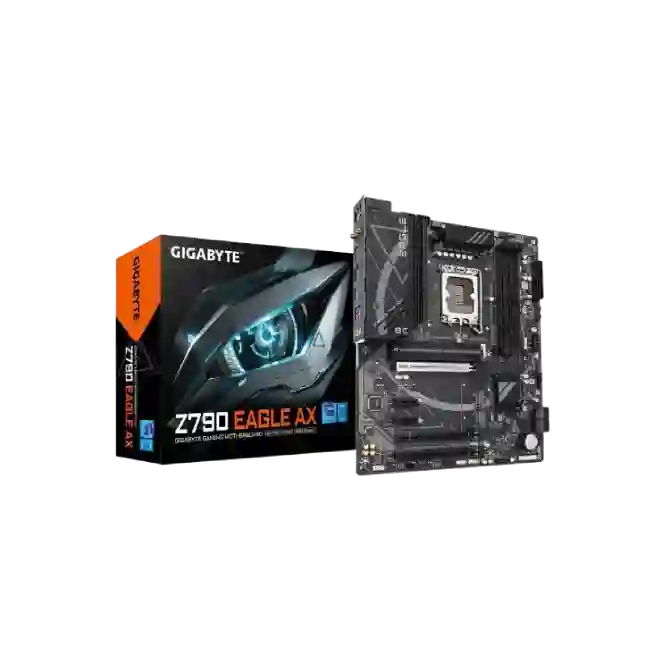 Gigabyte - Z790 EAGLE AX G10 - Motherboard - DDR5 4 DIMM LGA 1700 ATX PCI