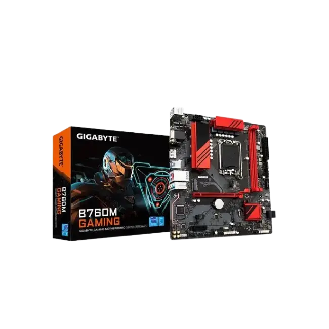 Gigabyte - Motherboard - B760M C DDR5 4 DIMM LGA 1700 M-2