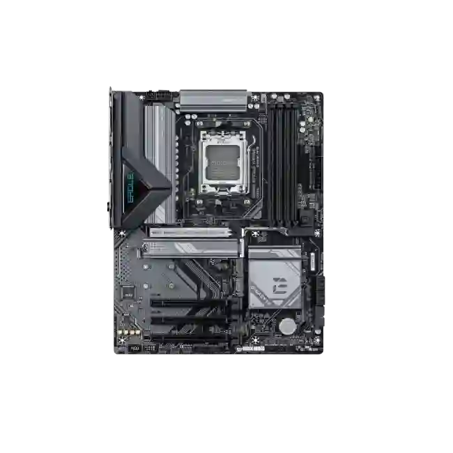 Gigabyte - Motherboard - ATX - Socket AM5 - AMD B850 - para Ryzen 5 / para Ryzen 7 / para Ryzen 9 - None