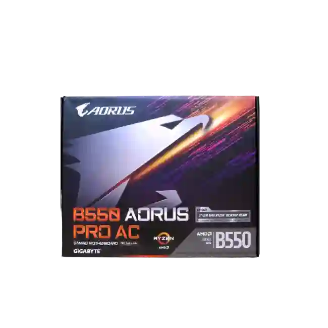 Gigabyte - Motherboard - Micro ATX - Socket AM4 - AMD B550 - para Ryzen 3 / para Ryzen 5 / para Ryzen 7 / para Ryzen 9 - AMD Radeon - None