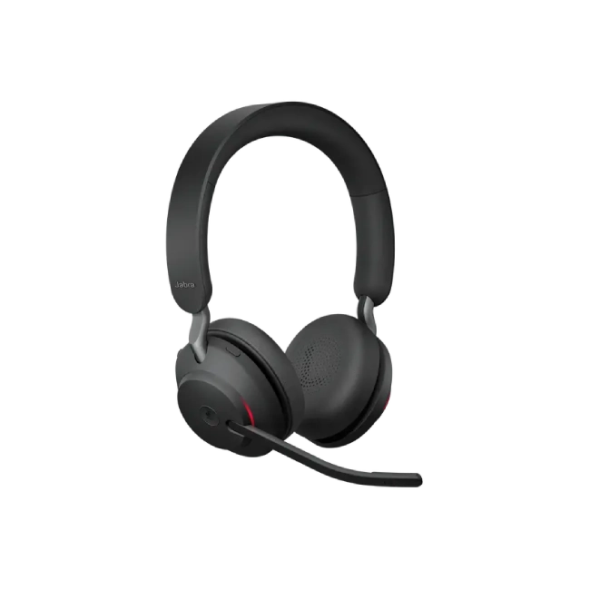 Jabra Evolve2 65 UC Stereo - Auricular - en oreja - Bluetooth - inalámbrico - USB-A - aislamiento de ruido - negro