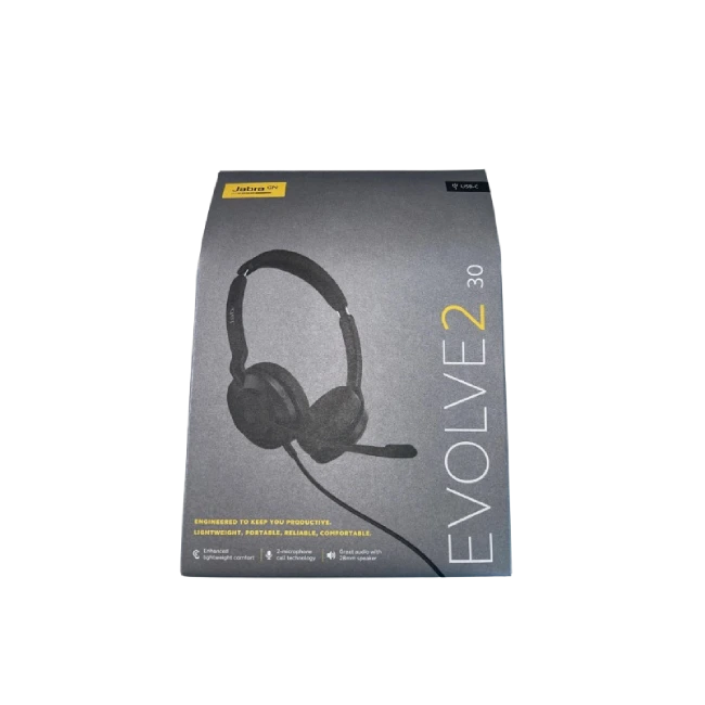Jabra - Headphones - Evolve2 30 USB