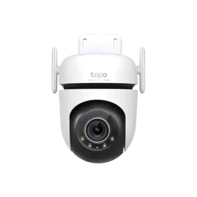 Tapo C520WS V1 - Cámara de vigilancia de red - panorámico / inclinación - para exteriores - resistente a la intemperie - color (Día y noche) - 4 MP - 2560 x 1440 - 2K - audio - inalámbrico - Wi-Fi - 2.4GHz radio - H.264 - CC 9 V