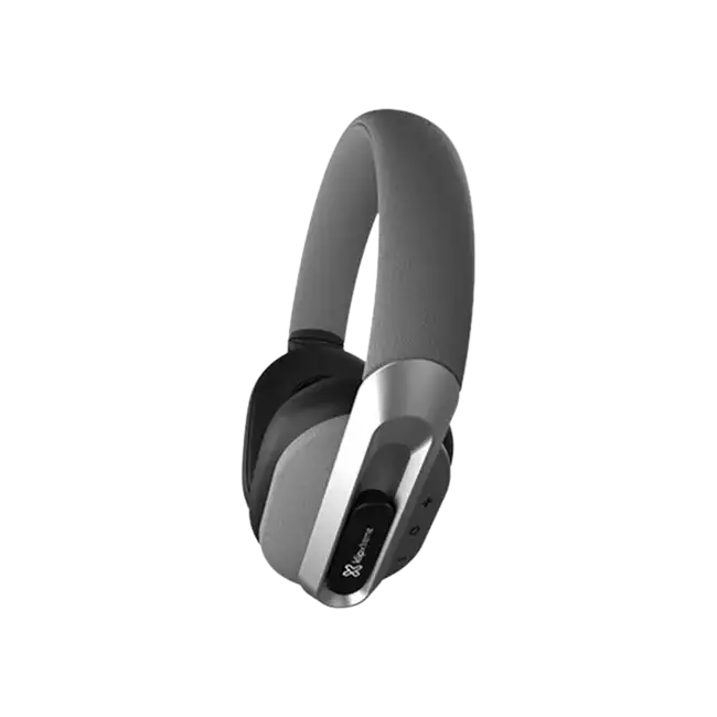 Klip Xtreme - KWH-750GR - Headphones - Para Home audio / Para Portable electronics / Para Professional audio / Para Cellular phone - Wireless - 40Hr Gray color