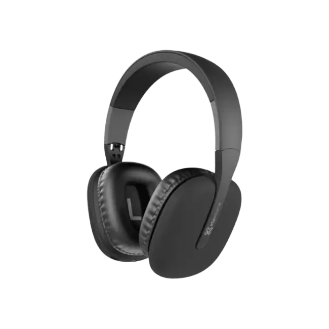 Klip Xtreme - KWH-010BK - Headphones - Para Home audio / Para Portable electronics / Para Professional audio / Para Cellular phone - Wireless - 25Hrs - Black - BT