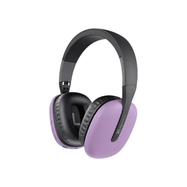 Klip Xtreme - KWH-010PR - Headphones - Para Home audio / Para Portable electronics / Para Professional audio / Para Cellular phone - Wireless - 25Hrs - Purple - BT