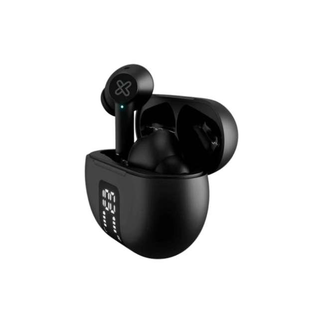 Klip Xtreme - True wireless earphones - Para Phone / Para Portable electronics / Para Tablet - Wireless - 22Hrs ANC Black-2