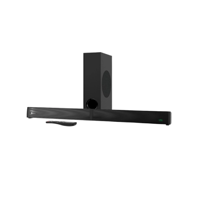 Klip Xtreme KSB-301 - Barra de sonido - Negro - Subwoofer inalámbrico de 2.1 canales y 200 W-1