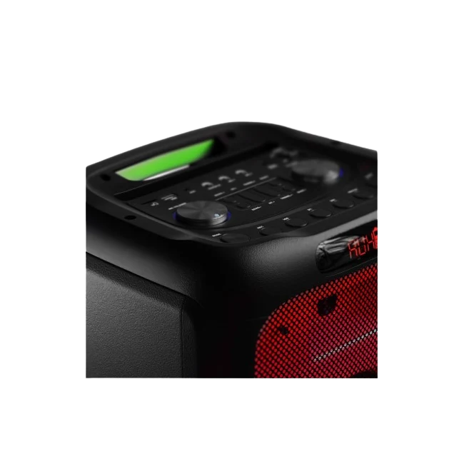 Klip Xtreme KLS-662 - Altavoz - Negro - 8inch - Portable - Luces Led flameantes - Portable