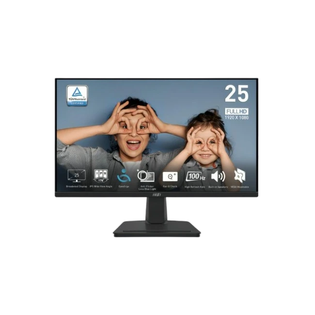 MSI - LED-backlit LCD monitor - 24.5" - 1920 x 1080 - IPS - HDMI / VGA - Black