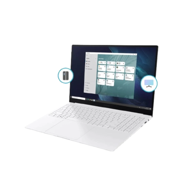 Laptop Samsung Galaxy Book PRO NP950XDB Core i5-1135G7 256GB SSD 8GB RAM 15.6" 1920x1080  WIN10 Home Color Blanco Seminueva