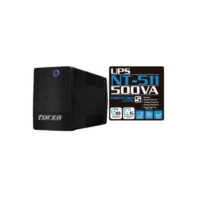 UPS NT-511 500VA/250W 120V 6 NEMA RJ11 45-65HZ FORZA