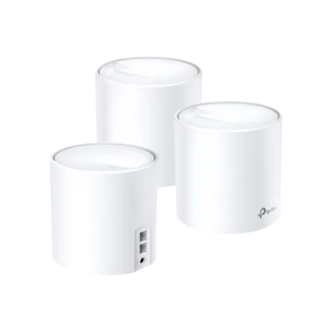 TP-LINK Deco X20 - Sistema Wi-Fi - (3 enrutadores) 1GbE - Wi-Fi 6 - Doble banda