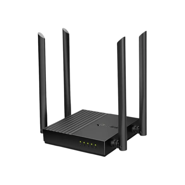 TP-LINK Archer C64 V1 - Enrutador inalámbrico conmutador de 4 puertos - 1GbE - Wi-Fi 5 - Doble banda