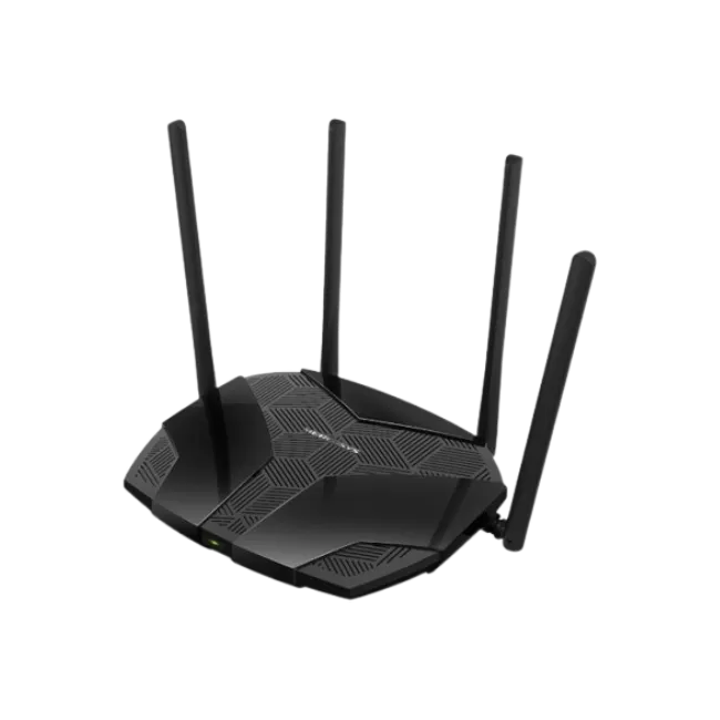 Mercusys MR70X V1 - Enrutador inalámbrico conmutador de 3 puertos - 1GbE - Wi-Fi 6 - Doble banda