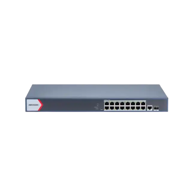 Hikvision - Switch - 16 - Gigabit Smart POE-1