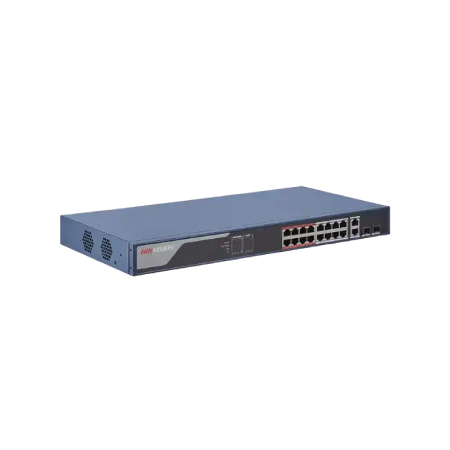 Hikvision - Switch - 16 - Gigabit Smart POE-2