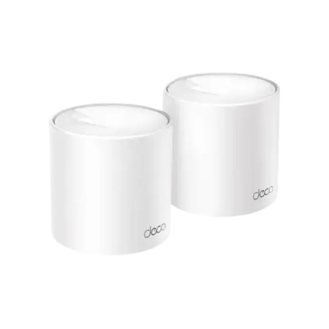TP-LINK Deco X10 V1 - Sistema Wi-Fi - (2 enrutadores) - hasta 3900 pies cuadrados - malla 1GbE Doble banda