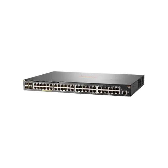 HPE Aruba 2930F 24G PoE+ 4SFP - Conmutador - L3 - Gestionado - 24 x 10/100/1000 (PoE+) + 4 x Gigabit SFP (enlace ascendente) - montaje en rack - PoE+ (370 W)