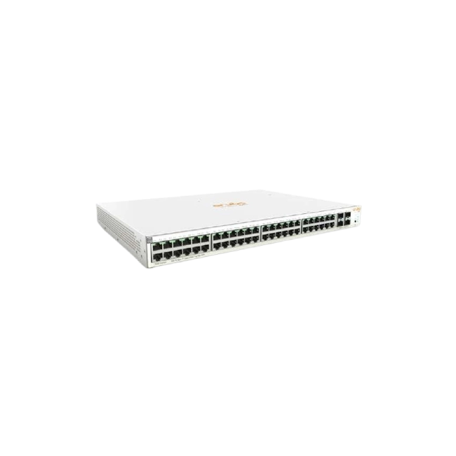 HPE Networking Instant On 1930 48G Class4 PoE 4SFP/SFP+ 370W Switch - Conmutador - L3 - Gestionado - 48 x 10/100/1000 (PoE) + 4 x 1 Gigabit / 10 Gigabit SFP+ - montaje en rack - PoE (370 W)